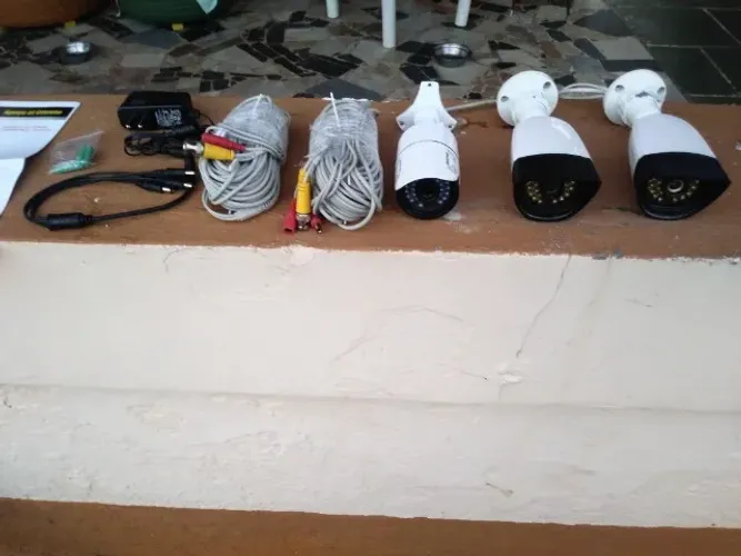 Kit para monitoramento de segurança 16canais.