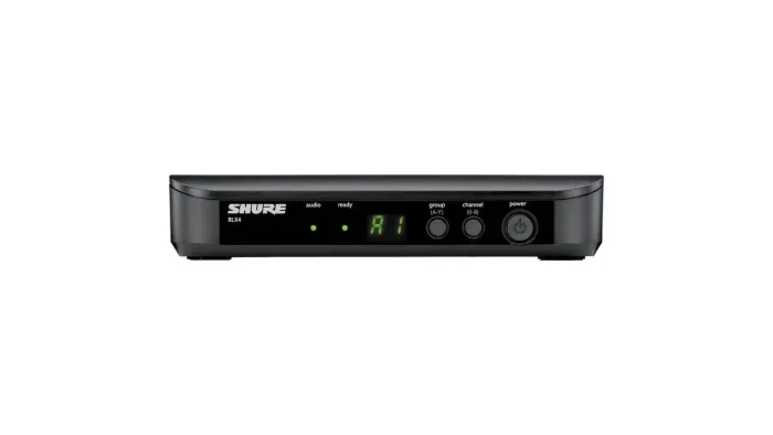 Receptor para microfone sem fio Shure BLX4 ( Frequência Homologada Anatel M15 662-686 MHz