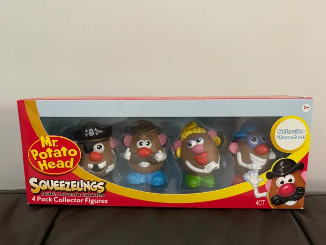 Mr. Potato Head Squeezlings Colecionáveis 4 Pack
