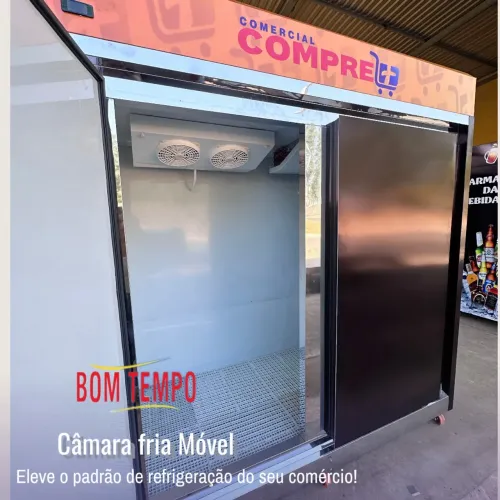 CÂMARA PARA ESTOQUE/ VÃO LIVRE NO INTERIOR