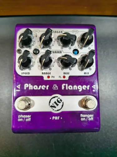 Pedal Nig Phaser & Flanger Phf semi-novo Mixer Instrumentos Musicais