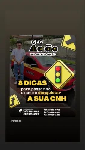 CNH é na autoescola Adão!!
