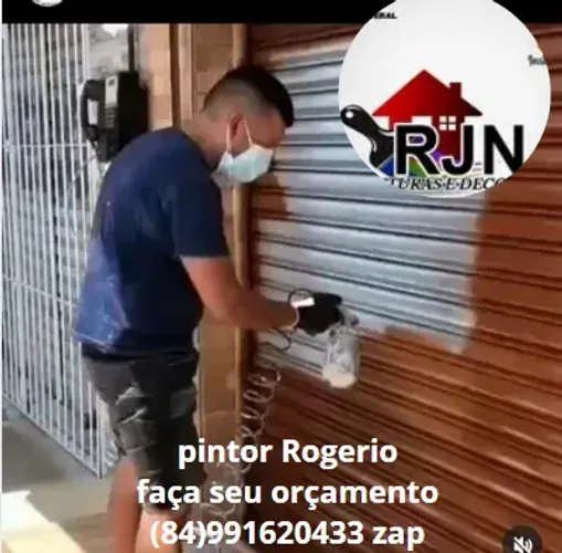 Pintor . Rogério , marmorato ,microsseixo,emassamento,pintura em geral.