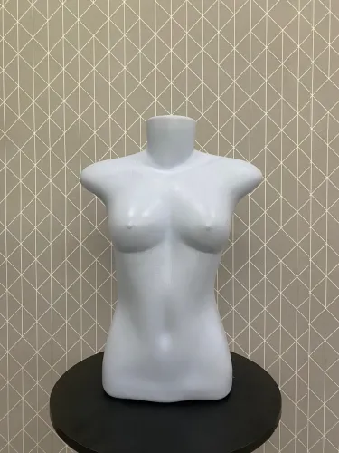 Busto de plastico feminino