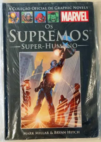 Os Supremos: Super-Humano Marvel Graphic Novels Salvat n° 28
