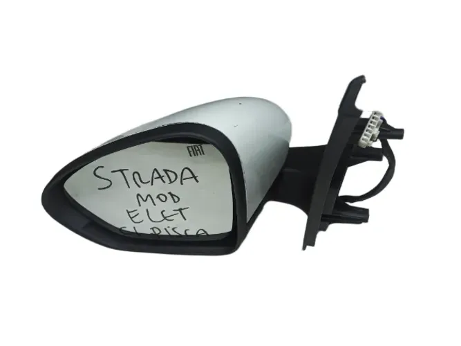 Retrovisor Esquerdo Strada 2021 A 2024 Elétrico C/ Pisca