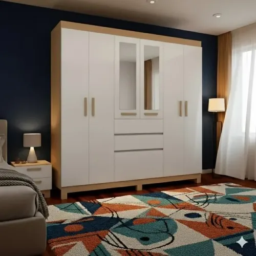 Roupeiro Maldivas  com 7 portas (dividimos em ate 10x sem juros)