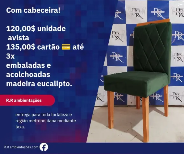 PROMOÇÃO ?CADEIRAS DE JANTAR CONFORTÁVEIS E LUXUOSAS ?