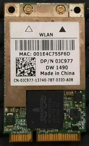 wlan dw1490 dp/n0jc977