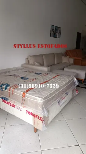 Cama box com colchão