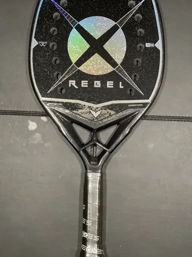 Raquete Beach Tennis Heroes Rebel Carbono 3k Seminova Fortaleza