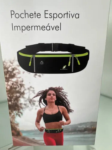 Pochete corrida levar celular treino academia 