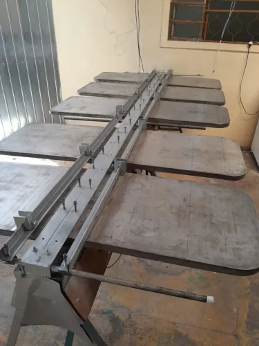 Berço térmico de serigrafia em alumínio.