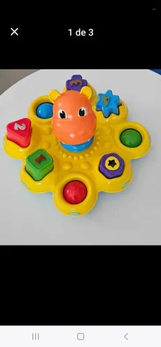 Brinquedo Gira Gira com Hipopótamo - Diversão Garantida!