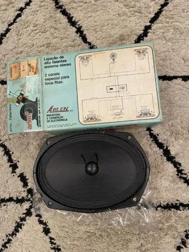 Alto falante vintage (anos 80/90) Arlen 40W - AR69 - 8 Ohm (1 unidade)
