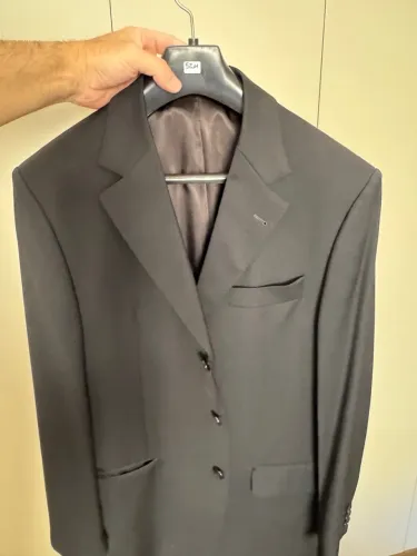 Blazer Masculino Broksfield Preto Tamanho 52 - Excelente Estado