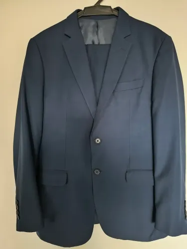 Terno Oscar azul 40 (Pouco uso)