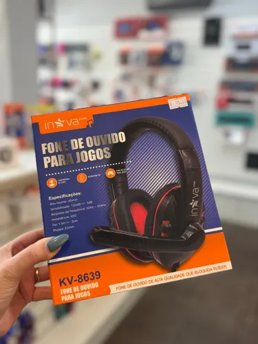 Headset Gamer Inova p/ Jogos