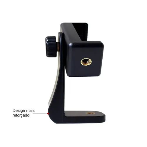 Suporte para Celular com Design Reforçado Garra de Tripe Ajustável 