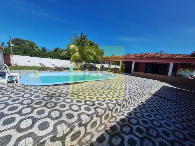 Casa em itamaracá - Sossego 4 qts, 1 st, 5 vgs, piscina, area gormeut