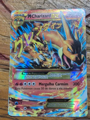 Carta Pokémon M Charizard EX 107/106
