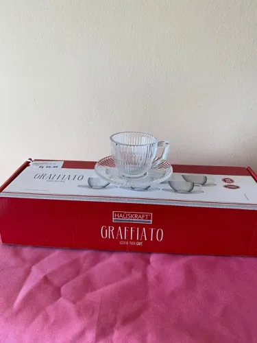 Conjunto de xícaras de café, novas
