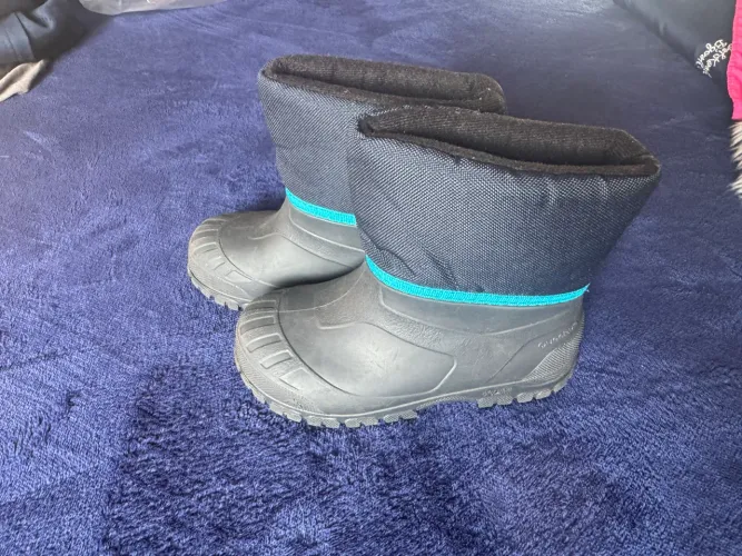 Bota quechua infantil impermeavel neve