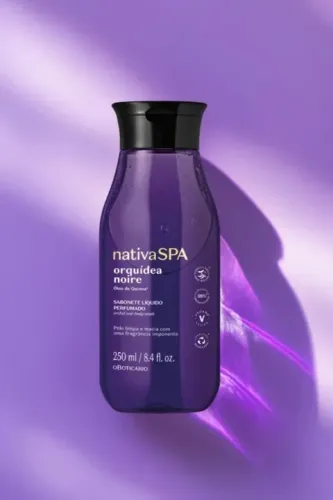 Sabonete Líquido Perfumado Orquídea Noire Nativa SPA - 250ml