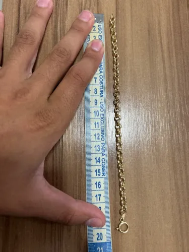 Pulseira elo português - 10G