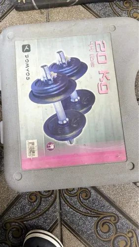 Halteres de Musculação 20kg (Conjunto) Domyos