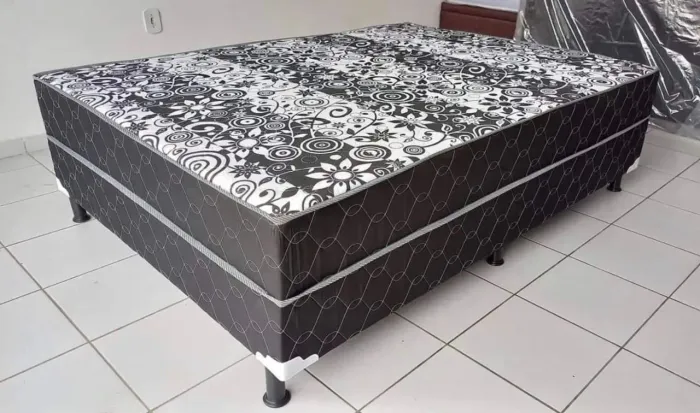 Camas De Casal Modelo Comfort De Fábrica:Sono De Qualidade