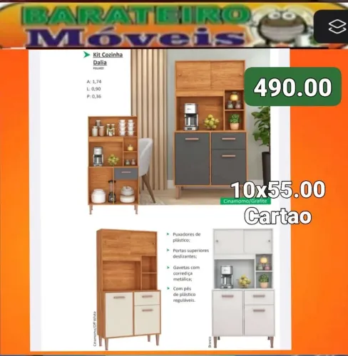 Armario de cozinha a pronta entrega
