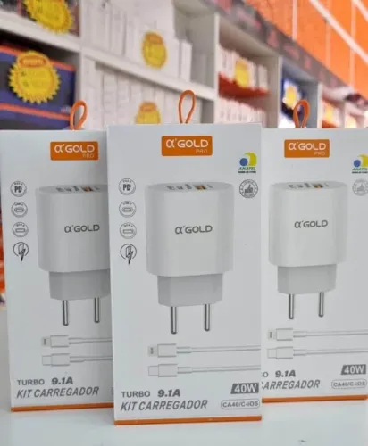 Carregador de iPhone turbo ( tipo C / IOS )