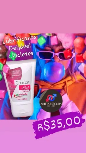 Lubrificante Beijável Vários Sabores