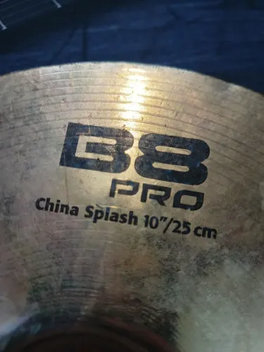 Prato China Splash sabian B8 Pro 10" em ótimo estado