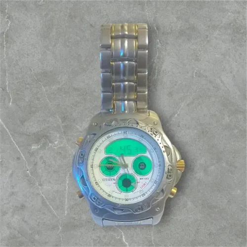 Citizen yathcing C440 Série Ouro Coleção Fundo Branco