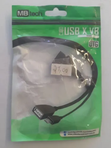 Cabo USB X-V8 OTG - MB Tech