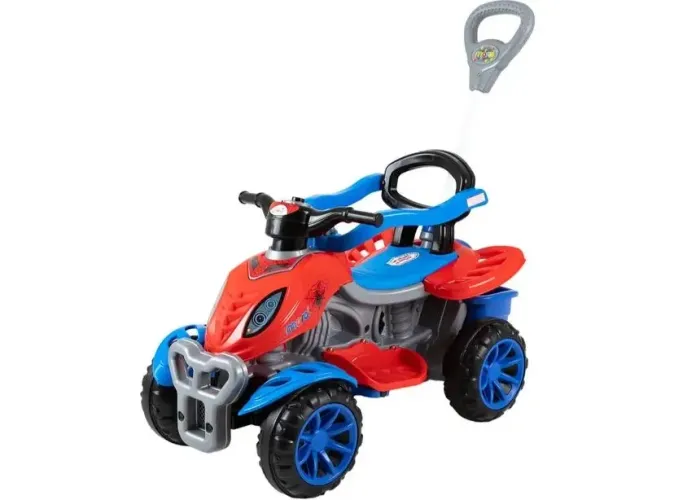Carrinho de passeio promoção Quadriciclo Infantil com Empurrador