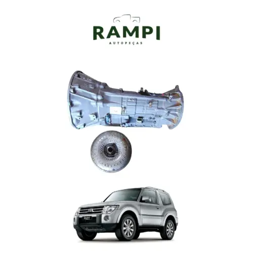 Caixa De Câmbio Com Conversor Mitsubishi Pajero Full 3.2 18