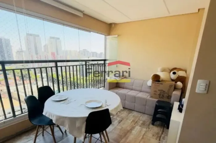 Apartamento Varanda gourmet 02 Dormitórios, 2 Suites 2 vagas- Tatuape