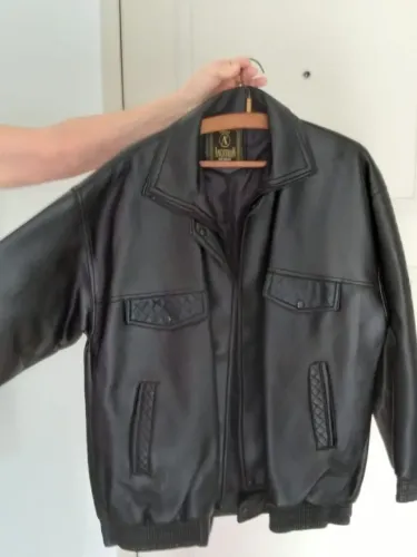 Jaqueta de Couro Angstron Masculina