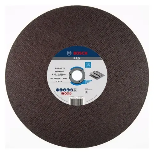 DISCO DE CORTE BOSCH 2 TELAS 14 POL X 32 MM X 1 POL