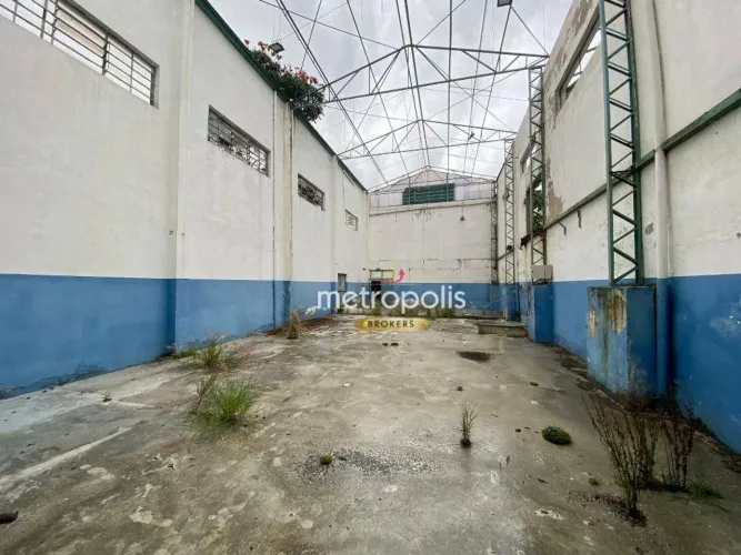 Galpão para alugar, 660 m² por R$ 20.600,00/mês - Santo Antônio - São Caetano do Sul/SP