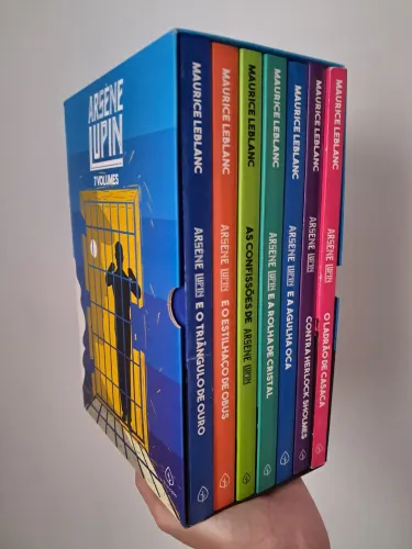 Box de livros Arsène Lupin
