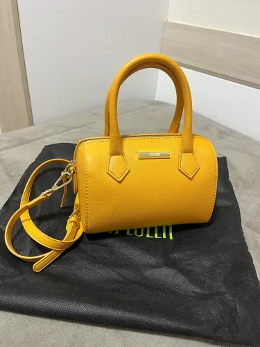 Bolsa bau Santa Lolla amarela