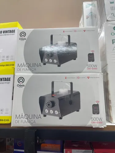 Máquina de Fumaça 500W Oasis Market - FAZEMOS ENTREGAS