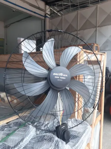 Britânia Turbo 8 Hélices - Ventilador de Parede