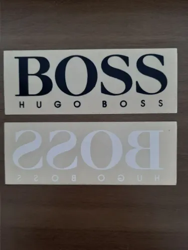 Adesivo antigo e original HUGO BOSS