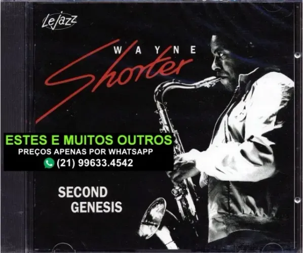 2 Cds do saxofonista Wayne Shorter