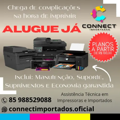 Aluguel de impressoras